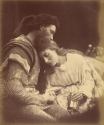 Séparation de Sir Lancelot et de la reine Guenièvre